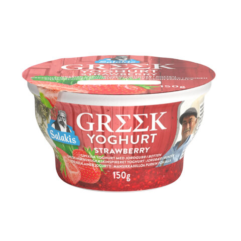 Salakis Gresk Yoghurt med Jordbær